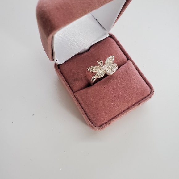 925 Silver Plated Dragonfly Ring✨️💍 - Picture 5 of 8